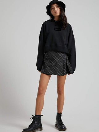 Alice - Hemp Check Skort
