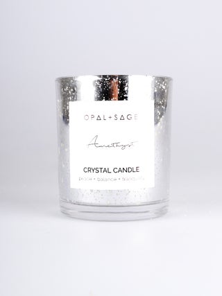 Amethyst Candle