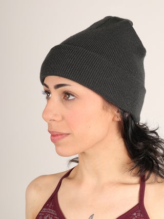 Charcoal Acrylic Beanie