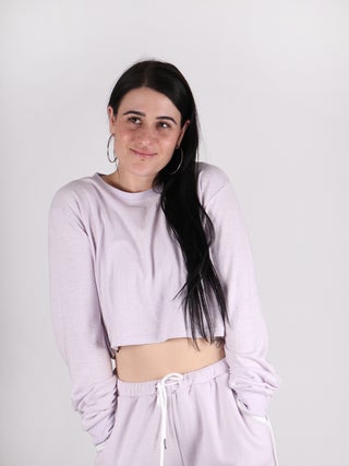 Cropped Organic Hemp LS Tee