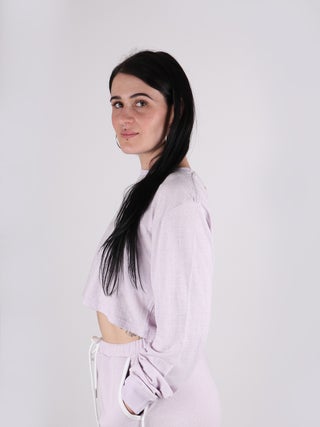 Cropped Organic Hemp LS Tee