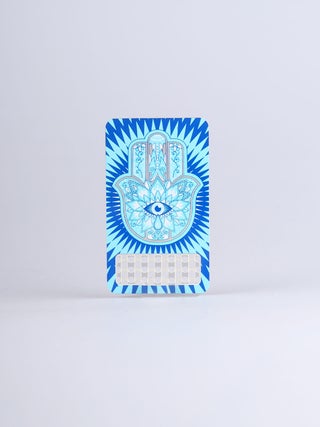 Grinder Card:Hamsa - Blue