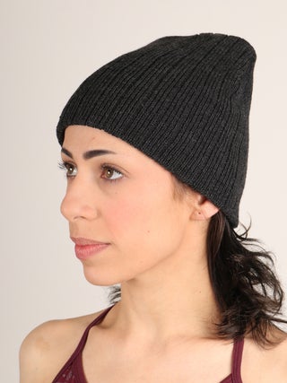 Heather Cable Knit Beanie
