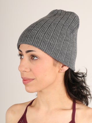 Heather Cable Knit Beanie