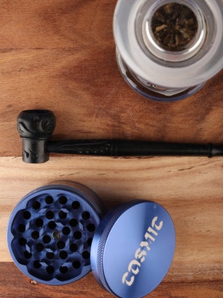 Kerala Ebony Wood Pipe 10cm