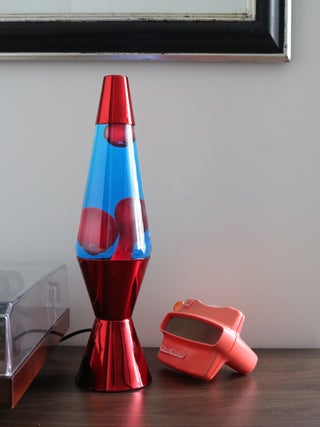 Lava Lamp Red / Blue / Red