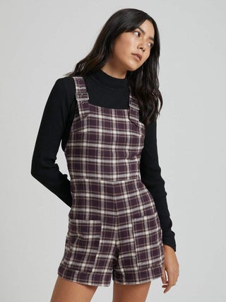 Nirvana - Hemp Check Playsuit