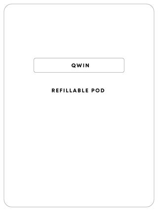 QWIN Refillable Pod 1pc