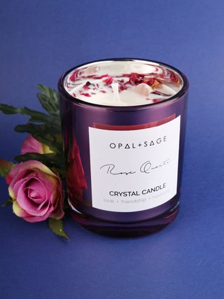 Rose Quartz Candle