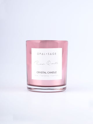 Rose Quartz Candle