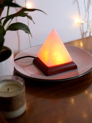 Salt Lamp USB Pyramid