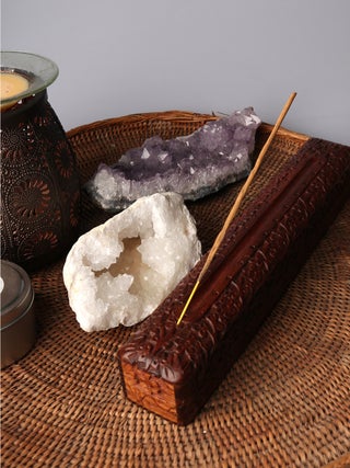 Trade Aid Carved Incense Box